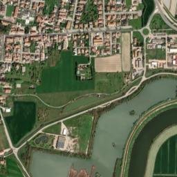 Ostellato map(satellite map)