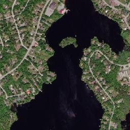 Lake Echo map(satellite map)