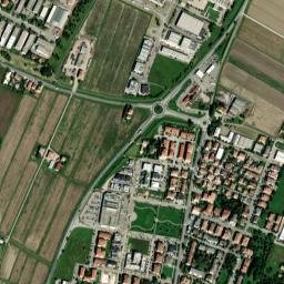 Bomporto map(satellite map)