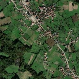 Malešići map(satellite map)