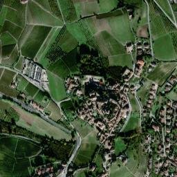 Neive-Borgonovo map(satellite map)