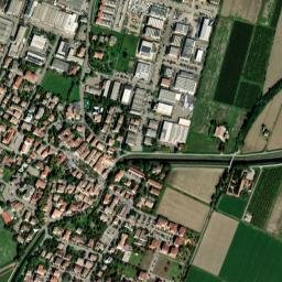 Bastiglia map(satellite map)