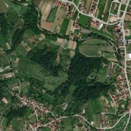 Čelić map(satellite map)