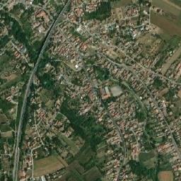 Ostružnica map(satellite map)