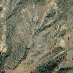 Wheeler County map(satellite map)