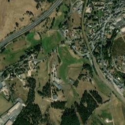 Aumont-Aubrac map(satellite map)