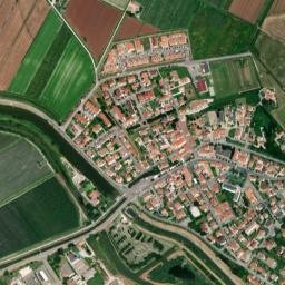 Malalbergo map(satellite map)