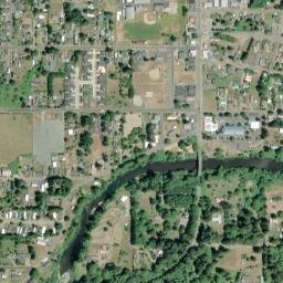 Siletz map(satellite map)