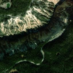 Yellowstone National Park Unnamed Road High Resolution Satellite Map