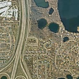 Satellite view of Crystal Lake Golf Club