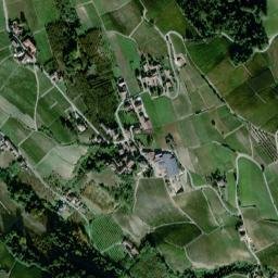 Bricco di Neive map(satellite map)