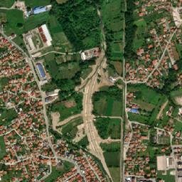 Srebrenik map(satellite map)