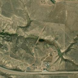 US-16 Arvada WY 82831 America High Resolution Satellite Map