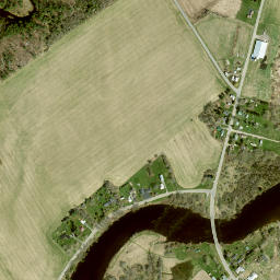 Bucks Bridge New York High Resolution Satellite Map