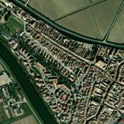 Comacchio map(satellite map)