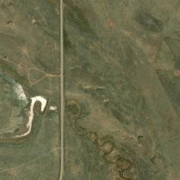 109-141 Recluse Rd Gillette WY High Resolution Satellite Map