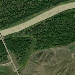 South Dakota 63 Eagle Butte SD High Resolution Satellite Map