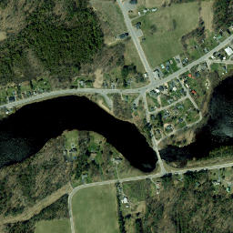 Cadyville New York High Resolution Satellite Map