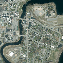 Plattsburgh map(satellite map)