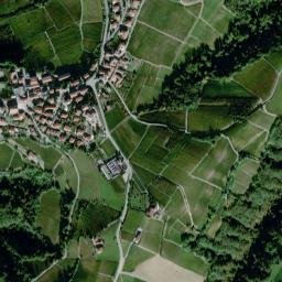 Treiso map(satellite map)