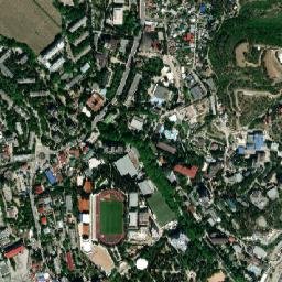 Alushta map(satellite map)