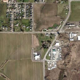 Millersburg map(satellite map)