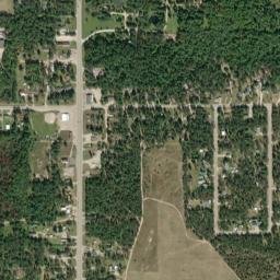 Oscoda County map(satellite map)