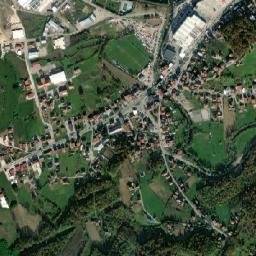 Tešanjka map(satellite map)