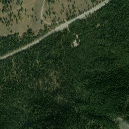 U.S. 20, Targhee National Forest, Island Park High Resolution Satellite Map