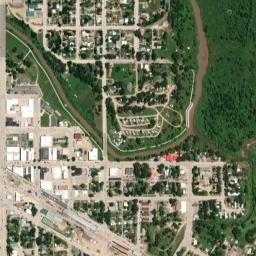 Belle Fourche map(satellite map)