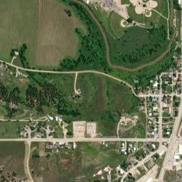 1398 CanAm Highway, Belle Fourche, SD High Resolution Satellite Map