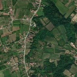 Čokešina map(satellite map)