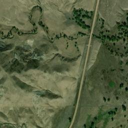 Route 12, Cherry Creek, SD 57622, USA High Resolution Satellite Map