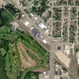 300-306 Huron St, Grayling, MI 49738 High Resolution Satellite Map
