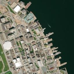 Halifax map(satellite map)