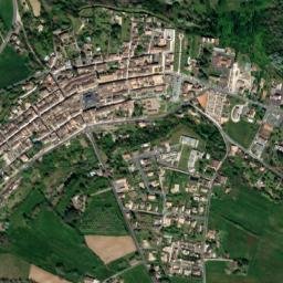 Monségur map(satellite map)