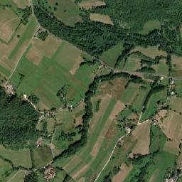 Popovača map(satellite map)
