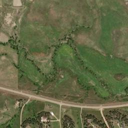 South Dakota 34, Belle Fourche, SD High Resolution Satellite Map