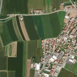 Cervere map(satellite map)