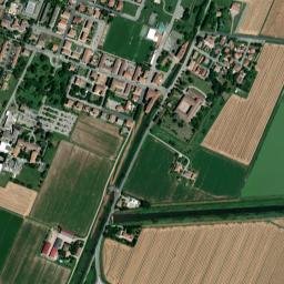 Bentivoglio map(satellite map)