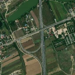 Comuna Moara Vlãsiei map(satellite map)