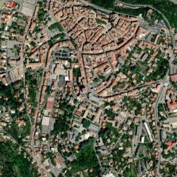 Aubenas map(satellite map)