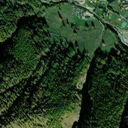 Pontechianale map(satellite map)