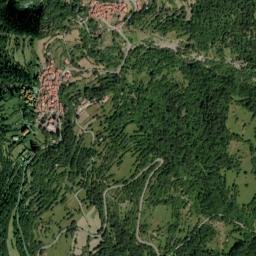 Carrega Ligure map(satellite map)