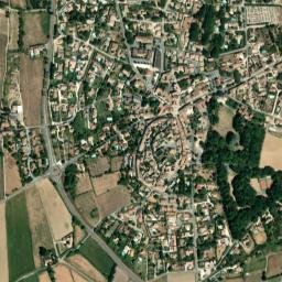 Sauzet map(satellite map)