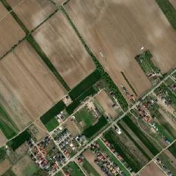 Crevedia map(satellite map)