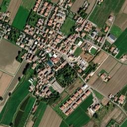 Manzolino map(satellite map)