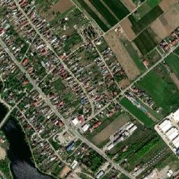 Comuna Crevedia map(satellite map)