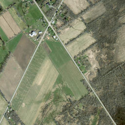 Morristown Center New York High Resolution Satellite Map