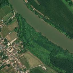 Preignac map(satellite map)